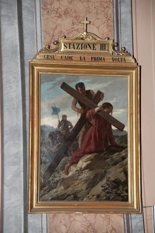 Via crucis - Cristo cade la prima volta